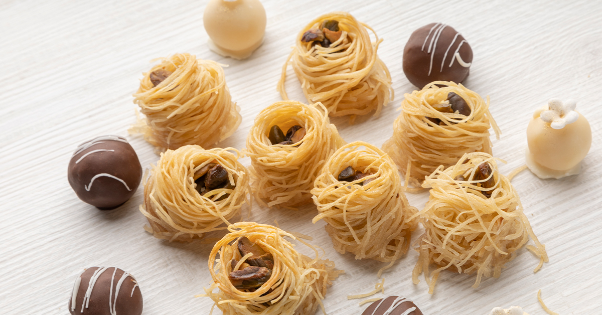 Angel Hair Pasta Bonbons