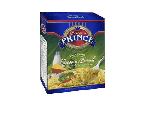 Pasta Plumas Queso y Brócoli