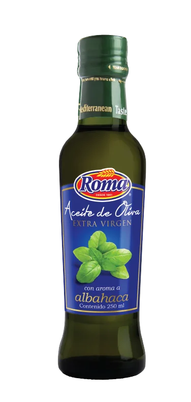 Aceite Oliva Albahaca